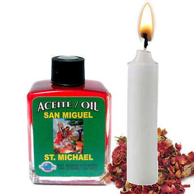 Spiritual Anoint Oil ST MICHAEL- SAN MIGUEL 1/2 oz Spell Wicca Ritual Aceite