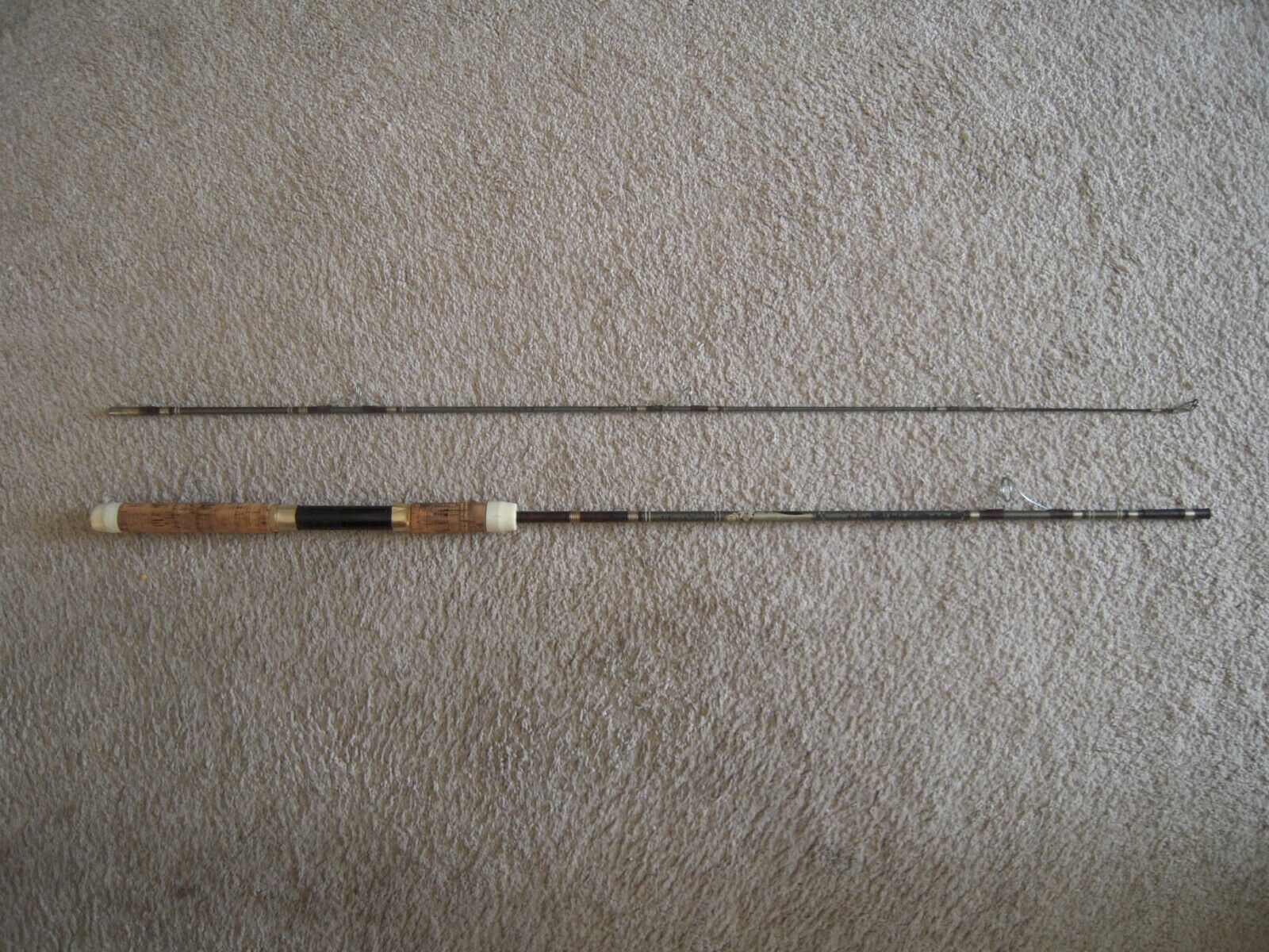 Roddy 2 Piece 6' 6" Spinning Fishing Rod With Cork Handle