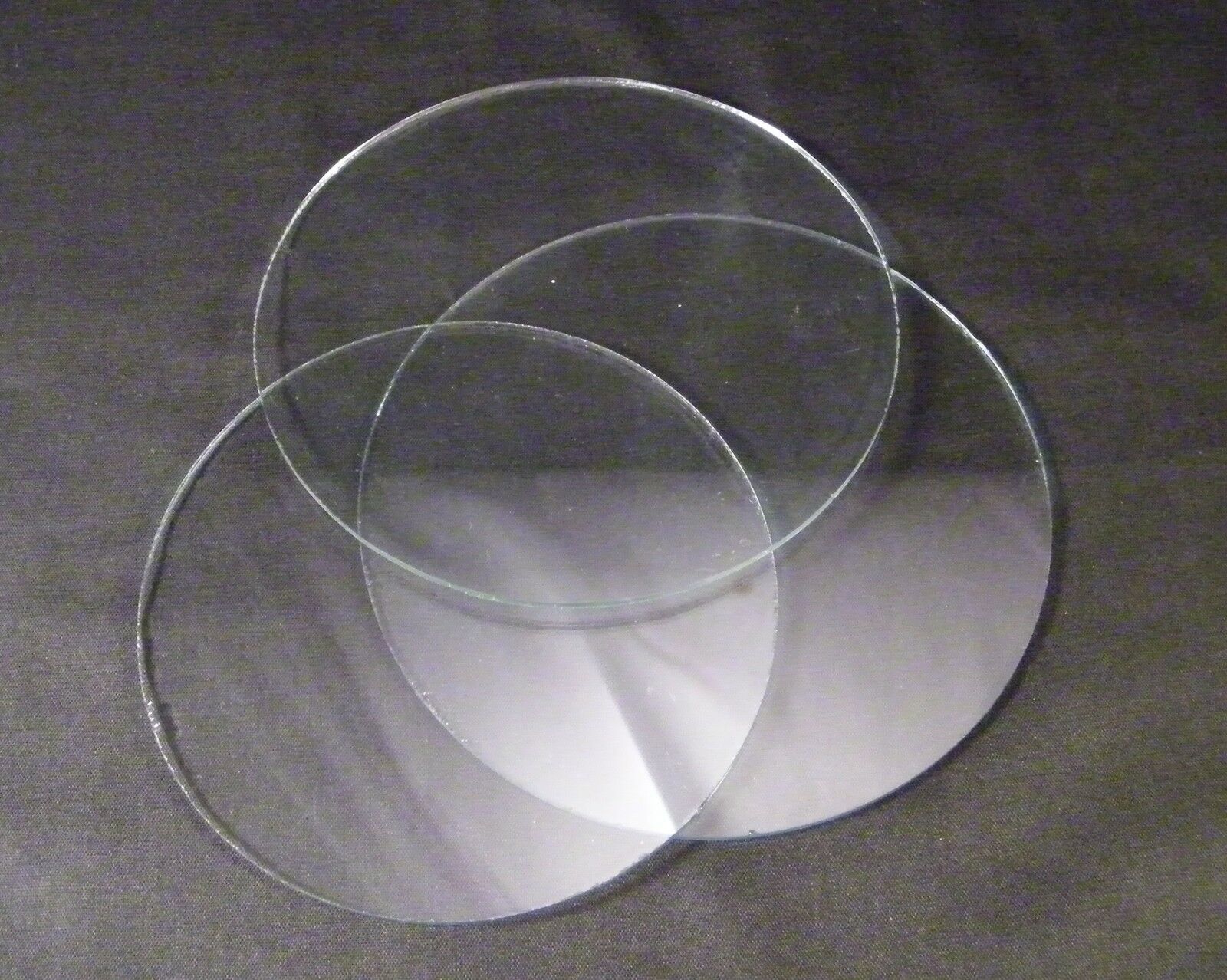 Clock Face Glass / Round Flat Clock  Glass / Replacement Clock Glass