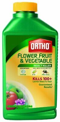 Ortho 0345110 Flower, Fruit and Vegetable Insect Killer Concentrate, 32-Ounce...