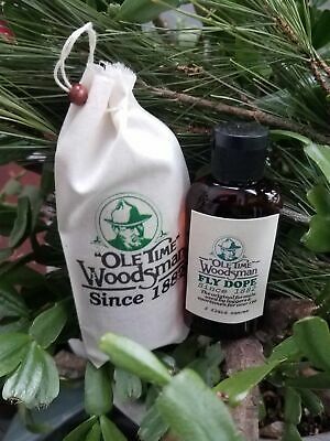 Ole Time Woodsman FLY DOPE Insect Repellent SINGLE BOTTLE (Free shipping USA)
