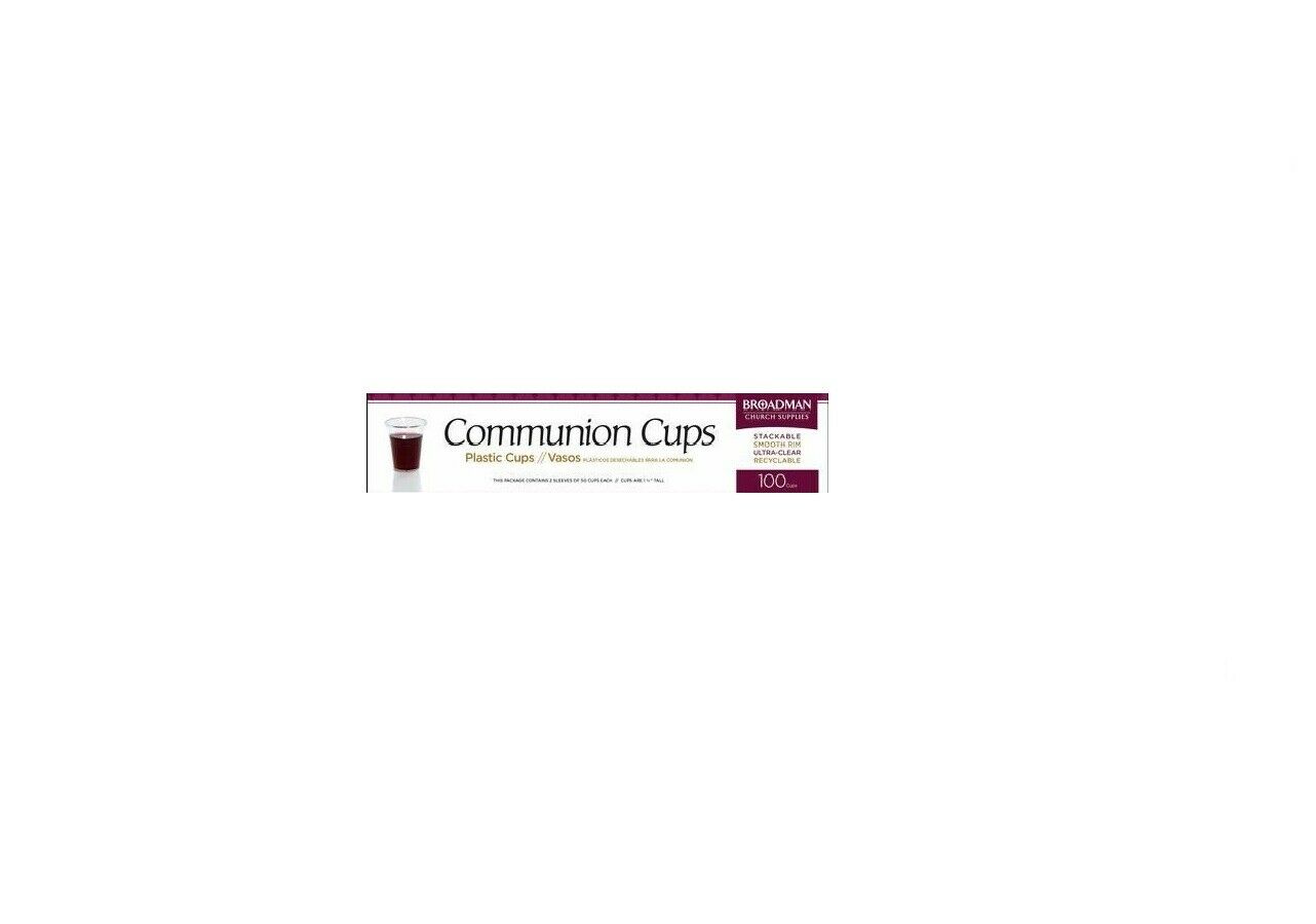 B&H Plastic Communion Cups, 100  Broadman Church Supplies