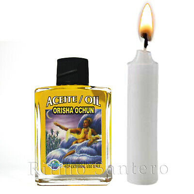 Spiritual Anointing Oil ORISHA OCHUN 1/2 oz Spell Ritual ACEITE OSHUN Santeria