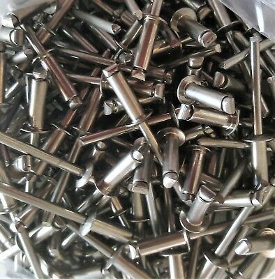 RIVETS ALL STAINLESS 3/16’’ ¼ to 3/8  GRIP QTY 100 USA